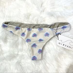 Nirvanic Paloma Bottom in Sand Blossom Women’s XS $75